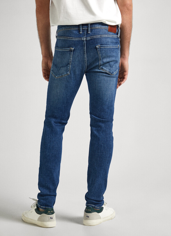 SKINNY FIT LOW-RISE JEANS - FINSBURY