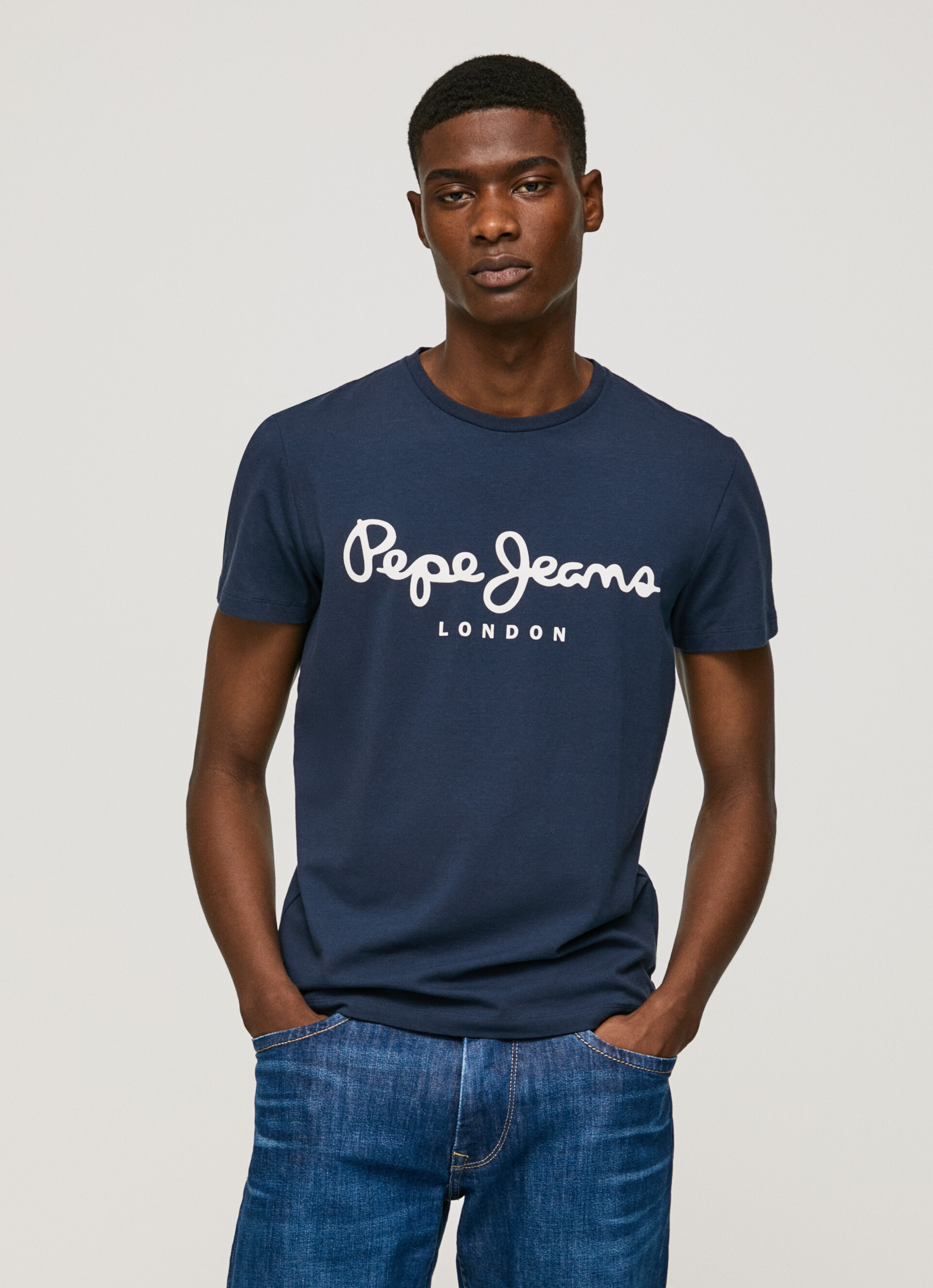 respekt Tåget Afvigelse Short-Sleeved Cotton T-Shirt | Pepe Jeans