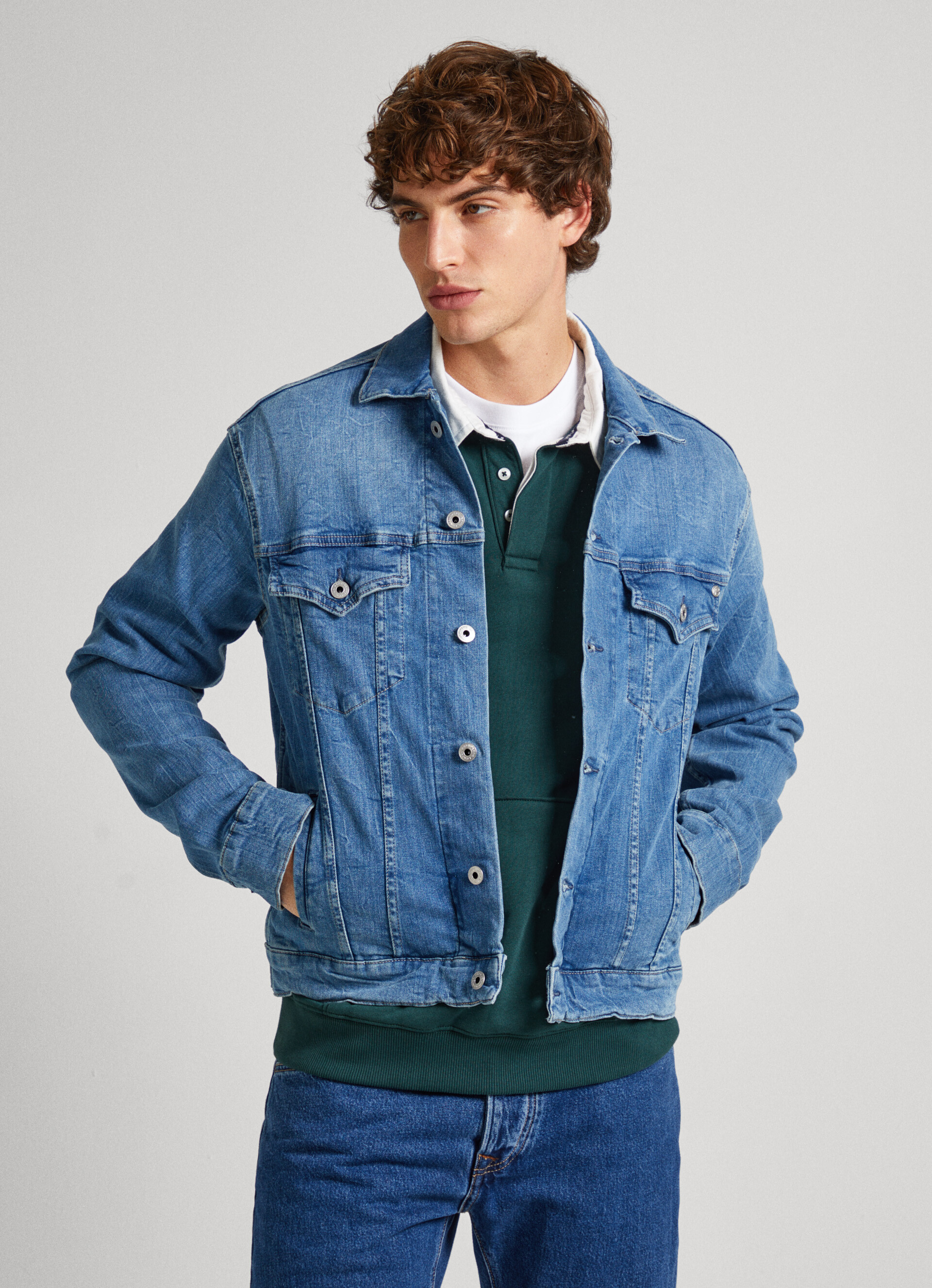 Pinner Regular Fit Denim Jacket | Pepe Jeans
