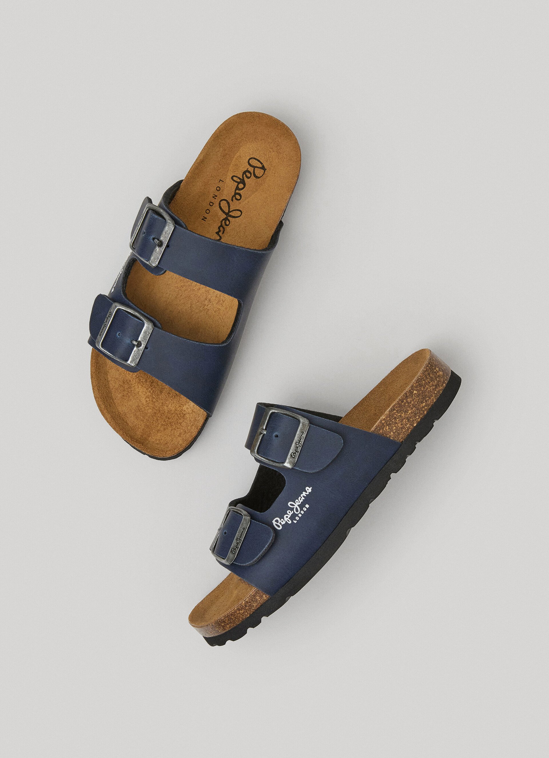 Double Kansas Anatomical Sandals | Pepe Jeans
