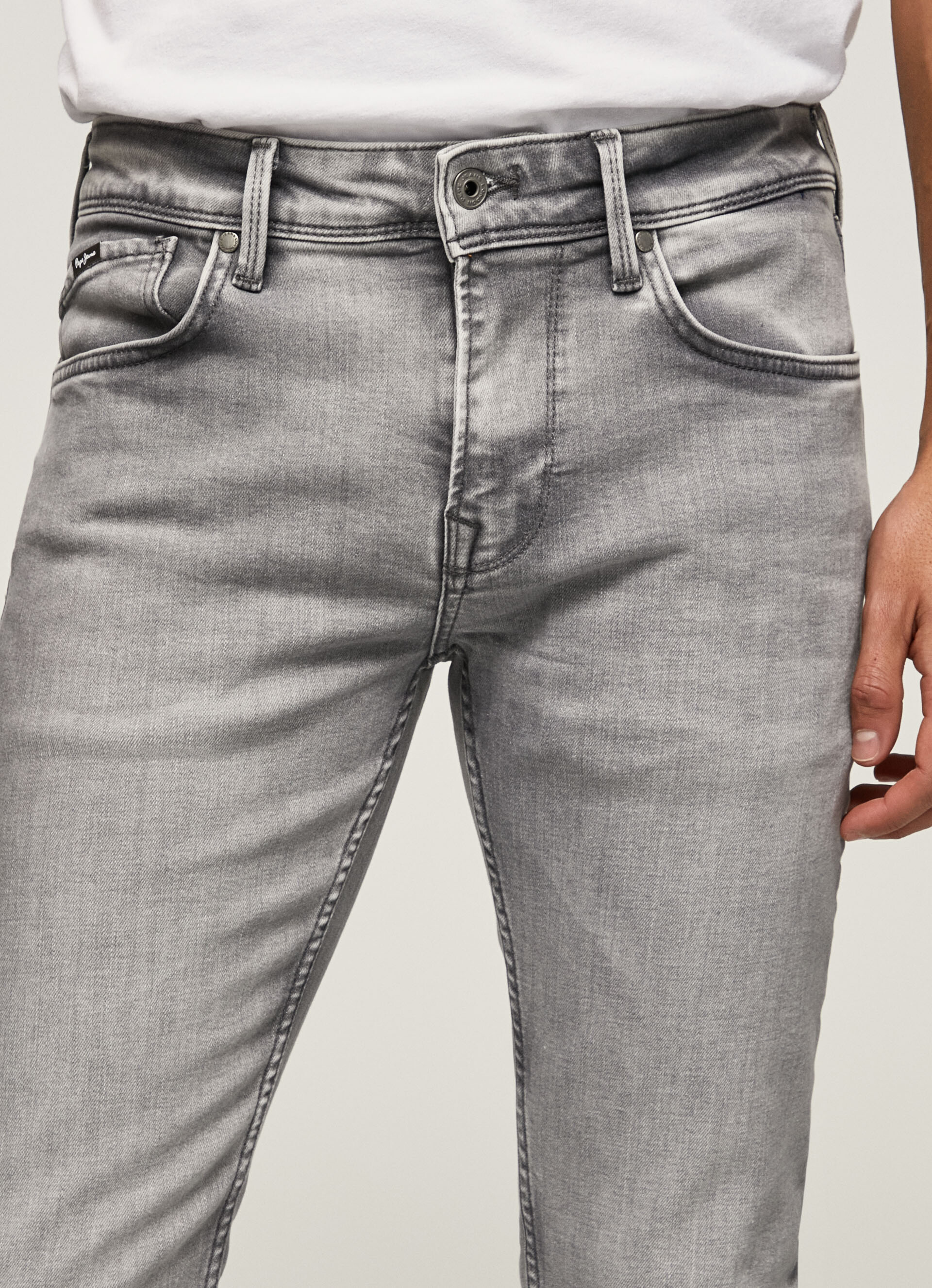 Finsbury Low-Rise Skinny Jeans | Pepe Jeans