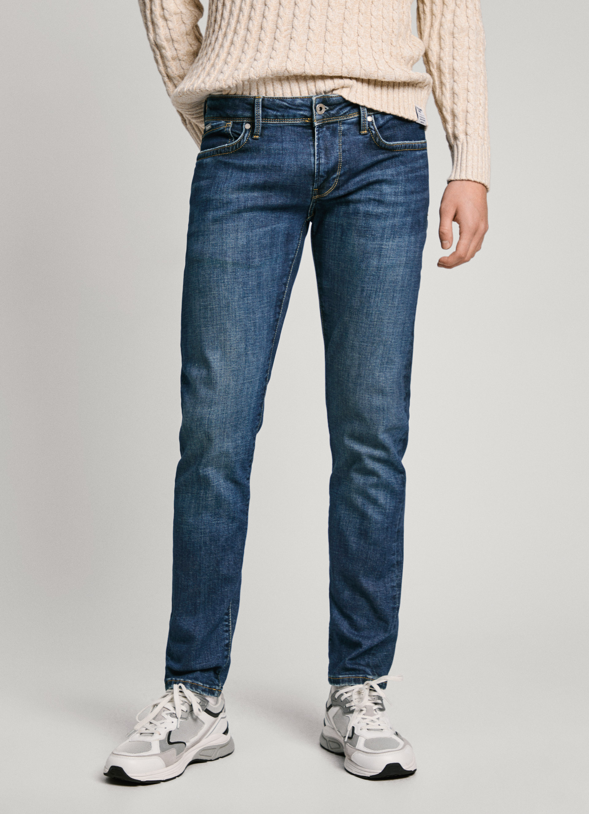 Hatch Slim Fit Low-Rise Jeans | Pepe Jeans