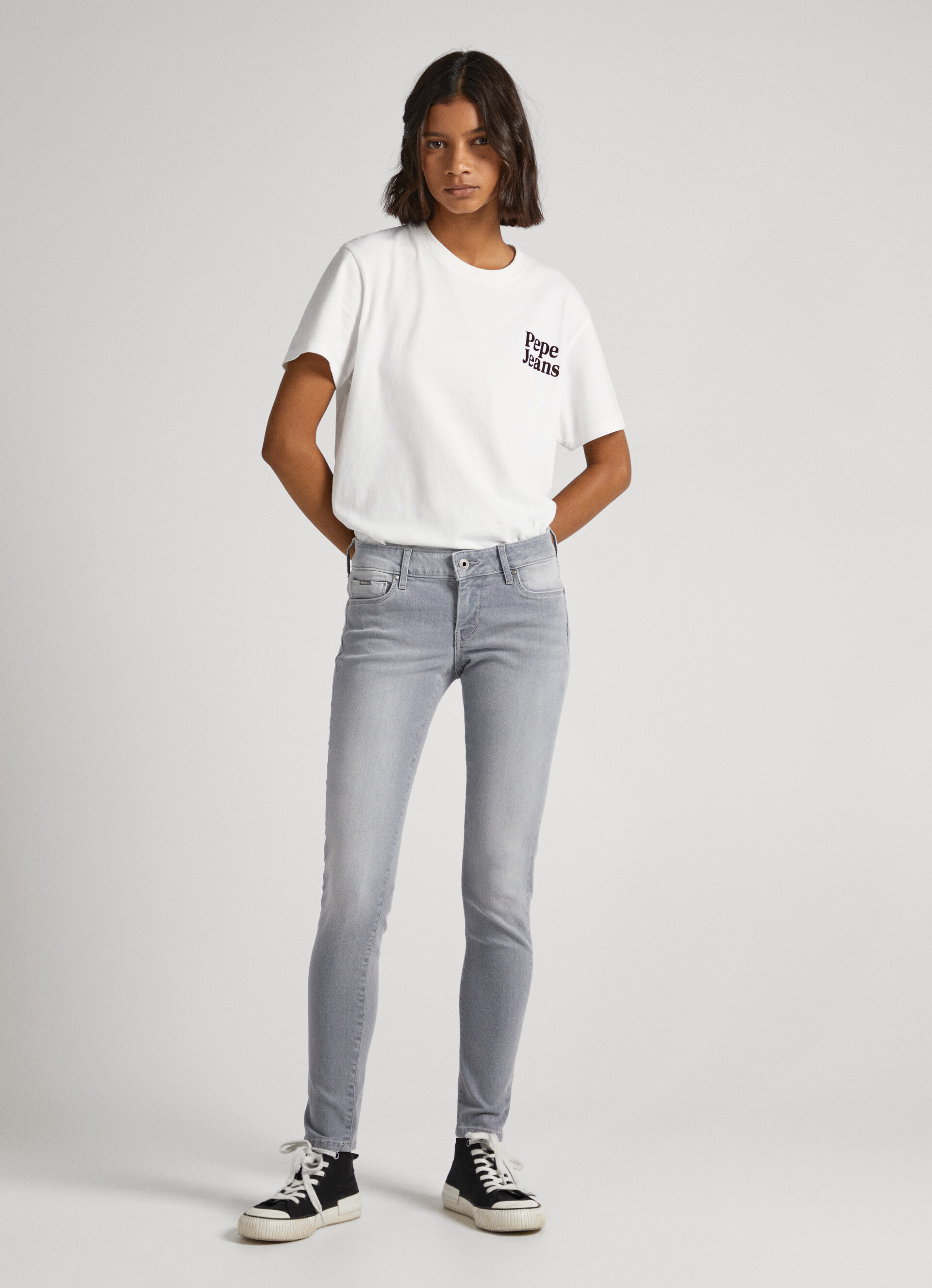 Soho Skinny Fit Mid-Rise Jeans | Pepe Jeans