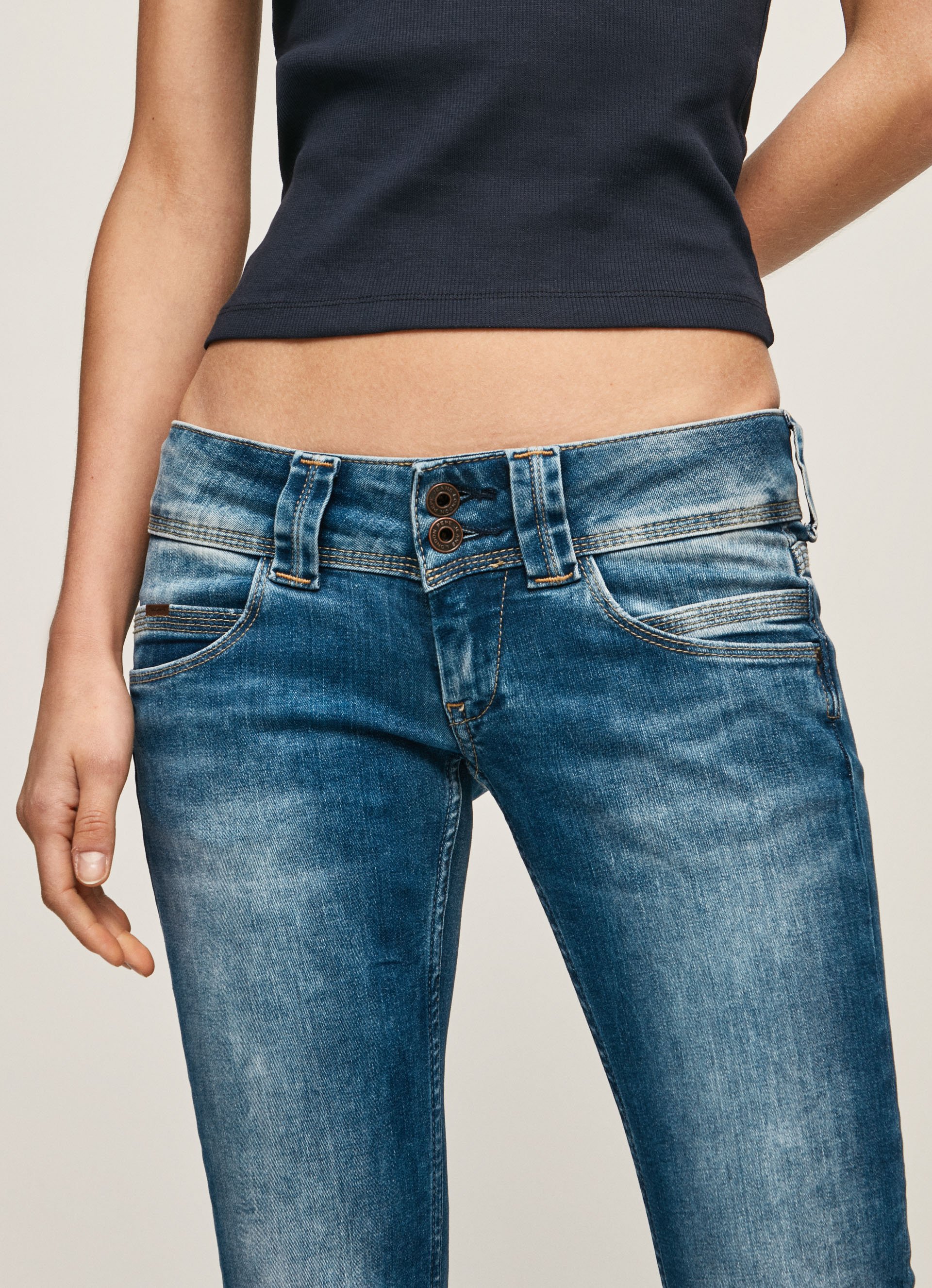 Venus Low Rise Regular Fit Jeans | Pepe Jeans