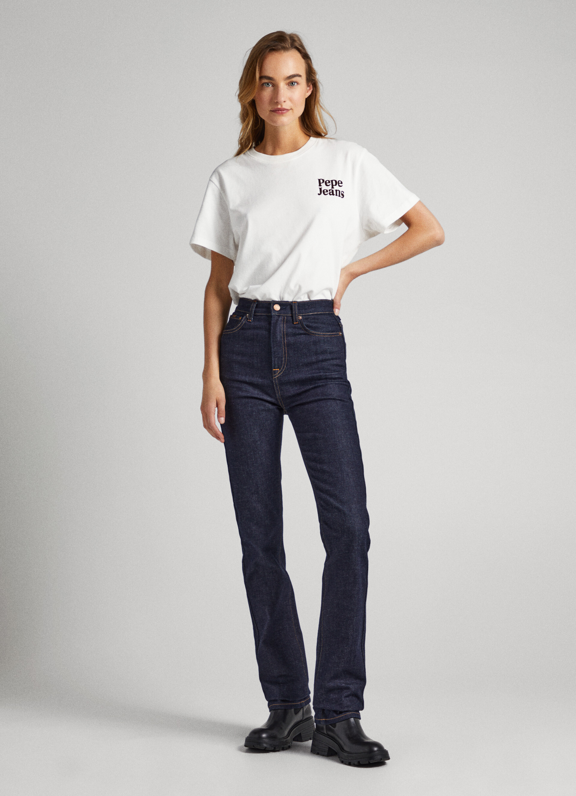 Jeans Cleo Straight Fit High Waist | Pepe Jeans