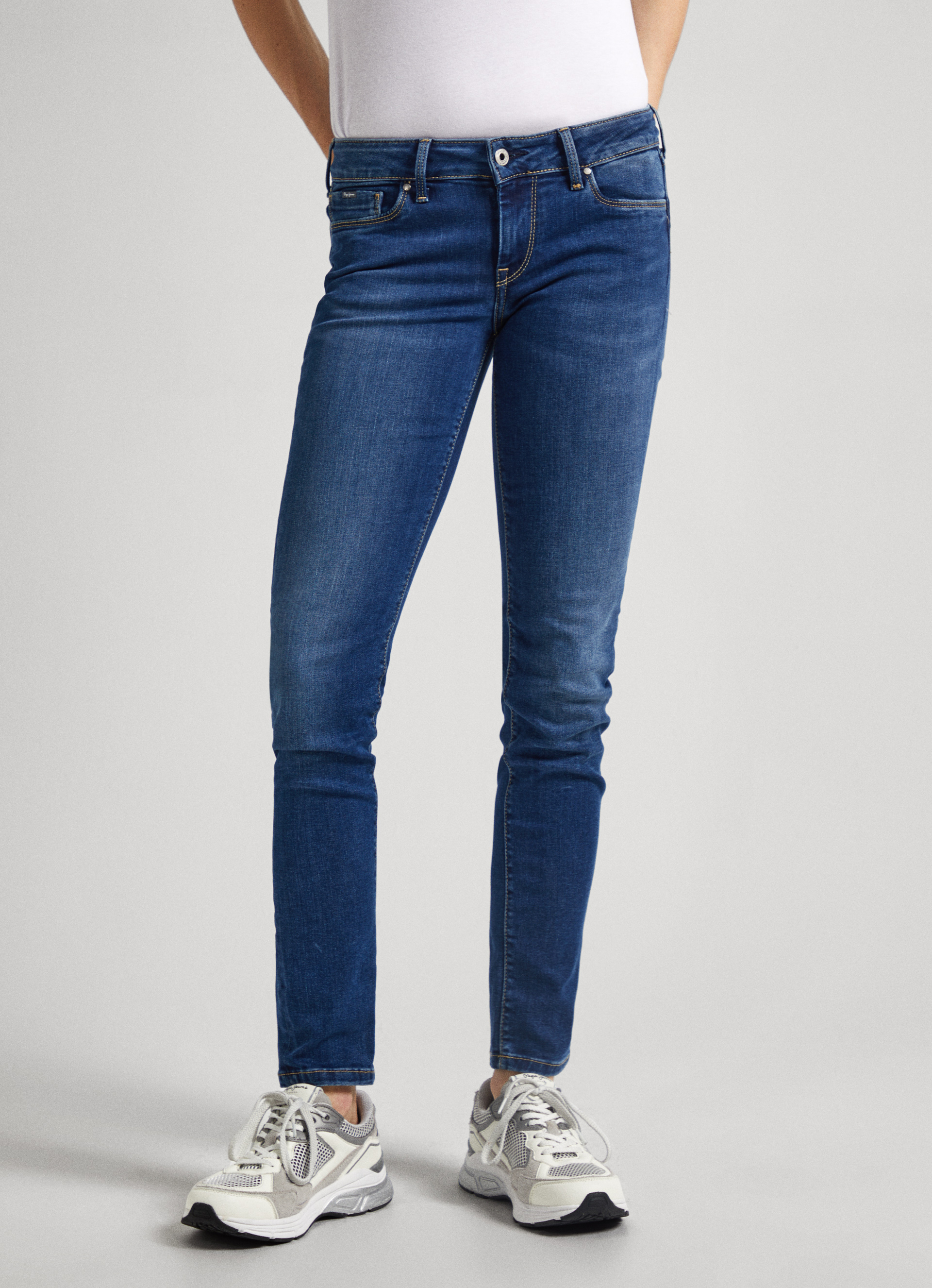 Soho Mid-Rise Skinny Jeans | Pepe Jeans