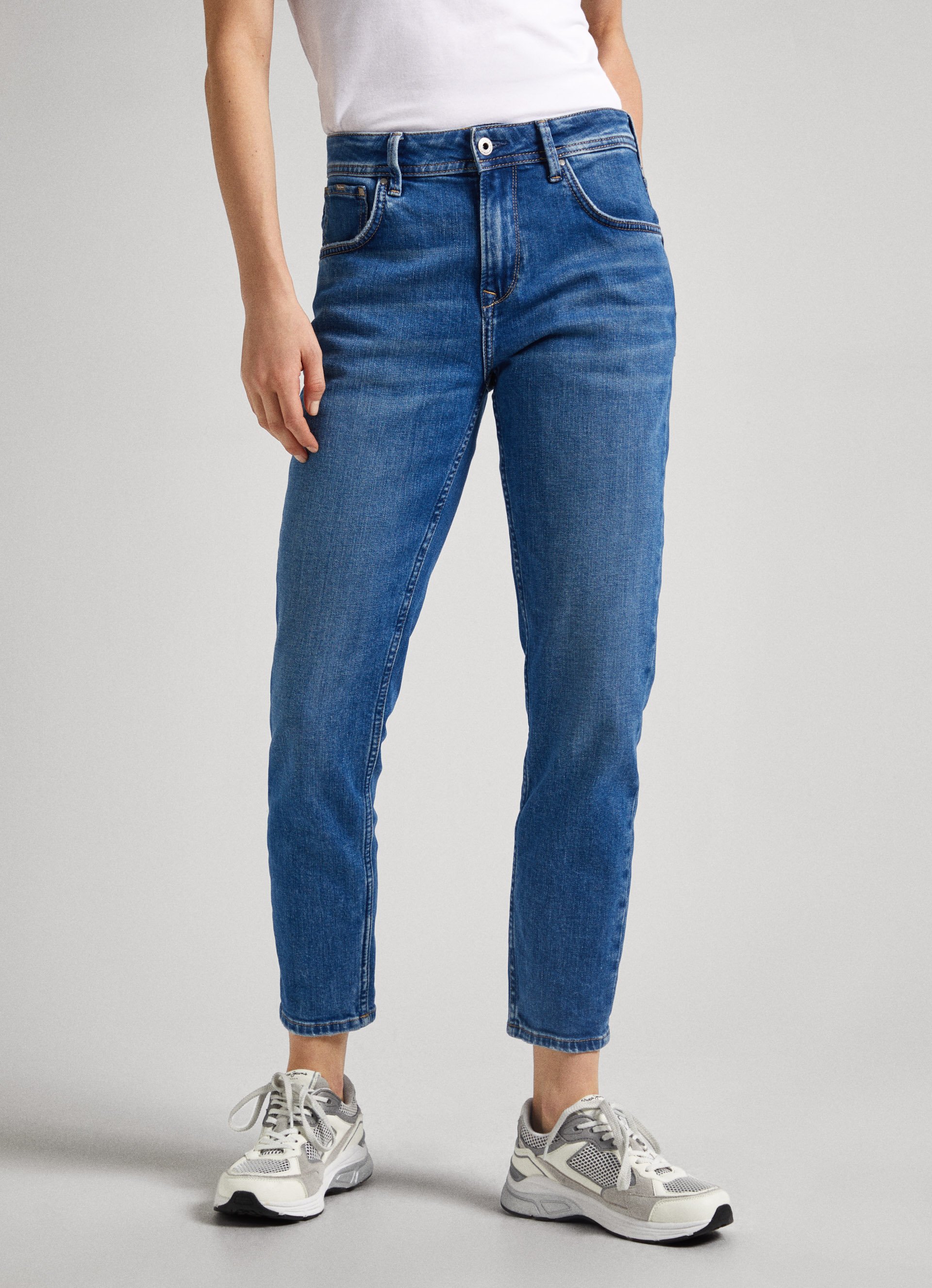 Persona geur Oxideren Violet Relaxed Fit High Waist Jean | Pepe Jeans