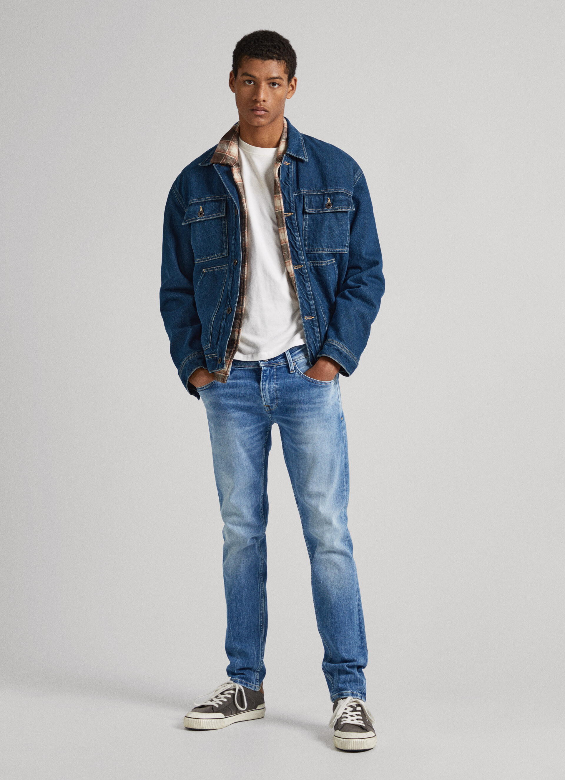 Finsbury Jeans Skinny Fit Low Waist | Pepe Jeans