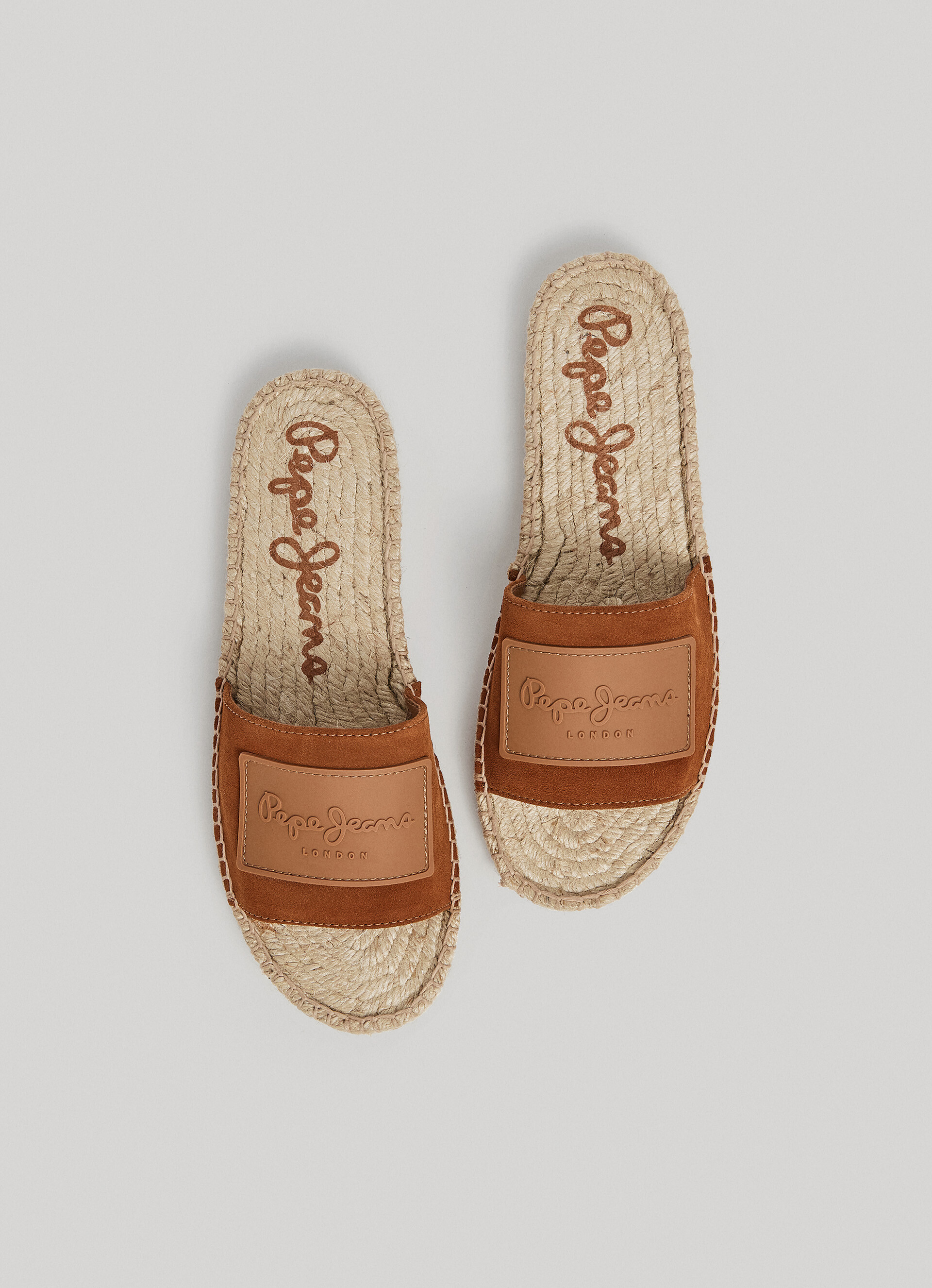Siva Berry Leather Sandals | Pepe Jeans