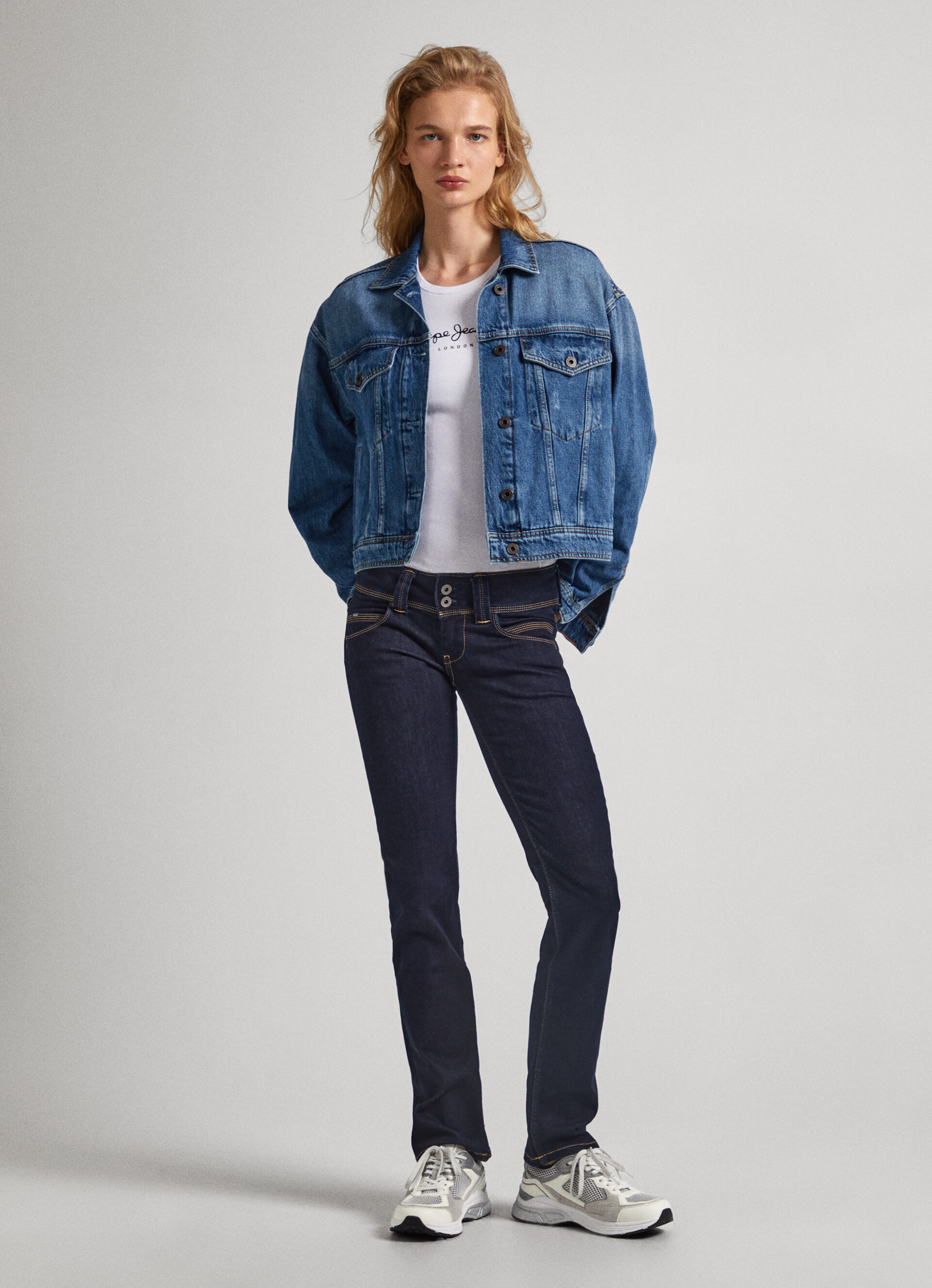すずらん ペペジーンズ レディース パンツ VENUS - Straight leg jeans - rinsed denim |  fluorinet.com