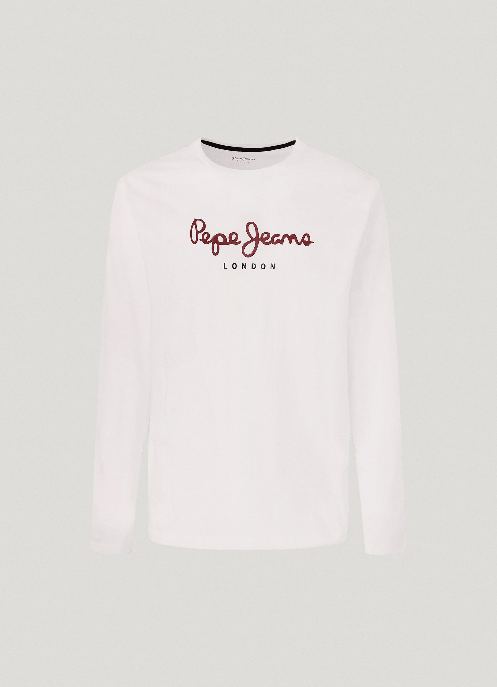 Printed Logo Cotton T-Shirt | Pepe Jeans