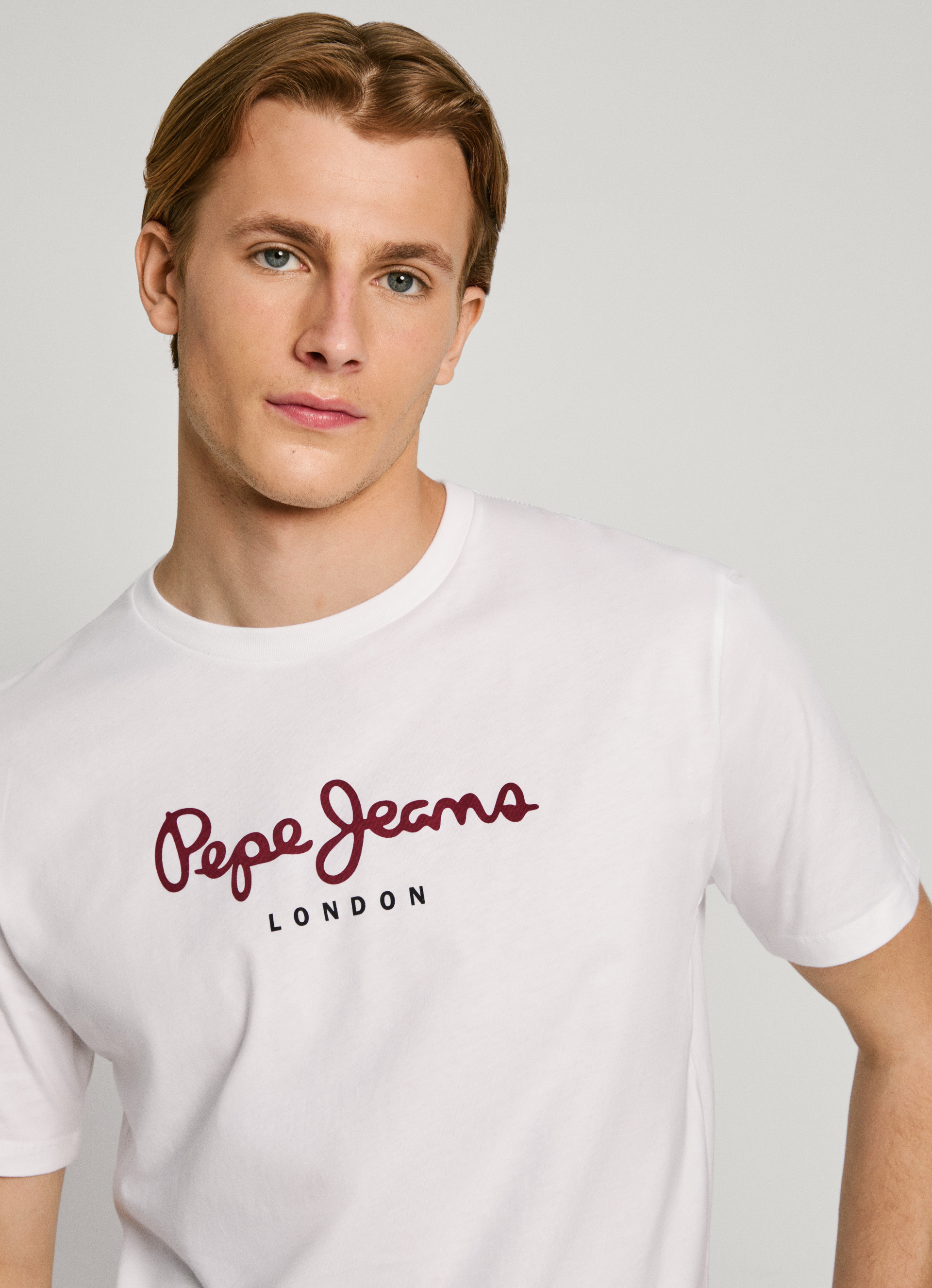 Jeans | Logo Pepe Camiseta Algodón Estampado