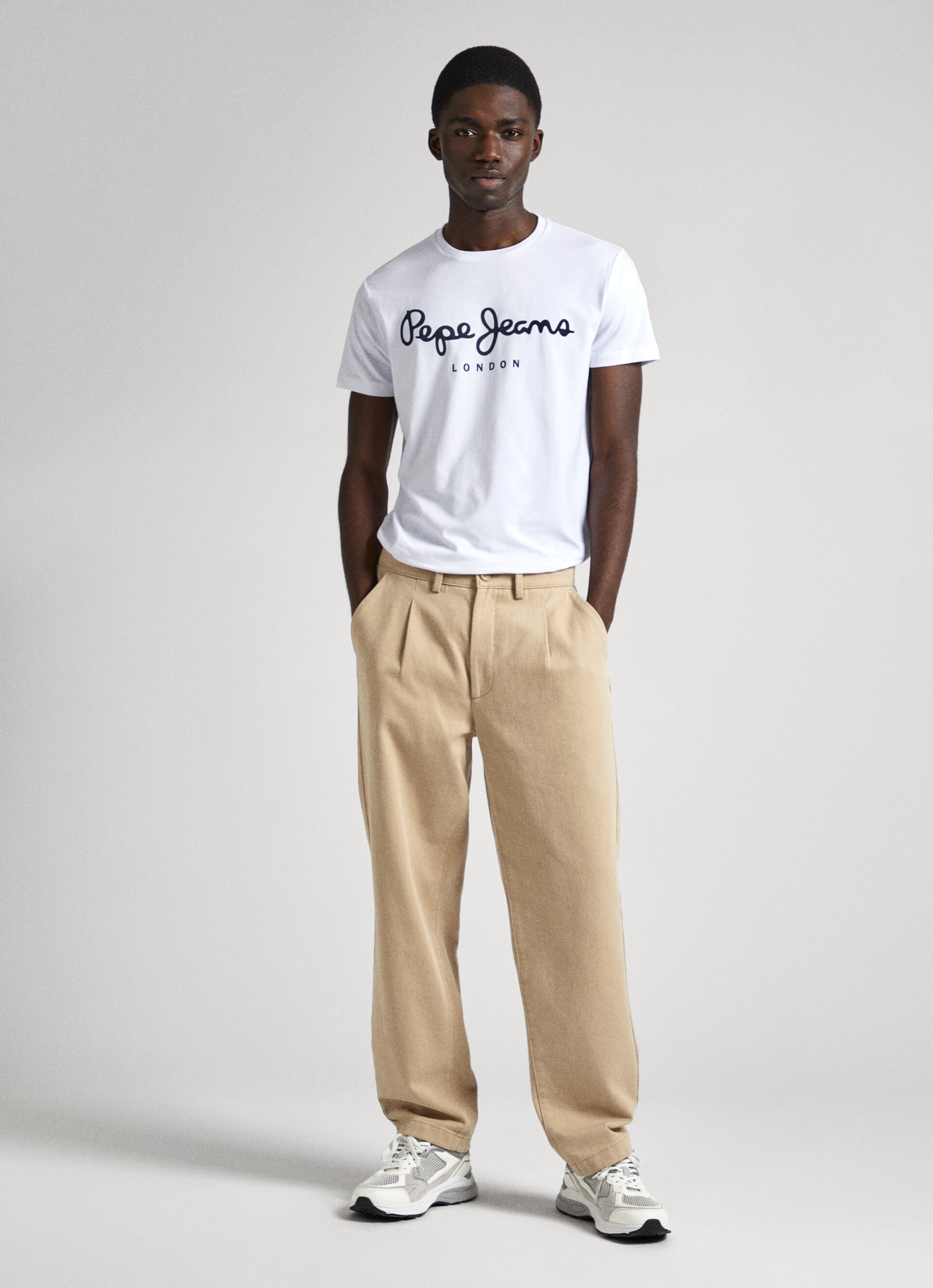 handboeien Vergadering gezantschap Short-Sleeved Cotton T-Shirt | Pepe Jeans