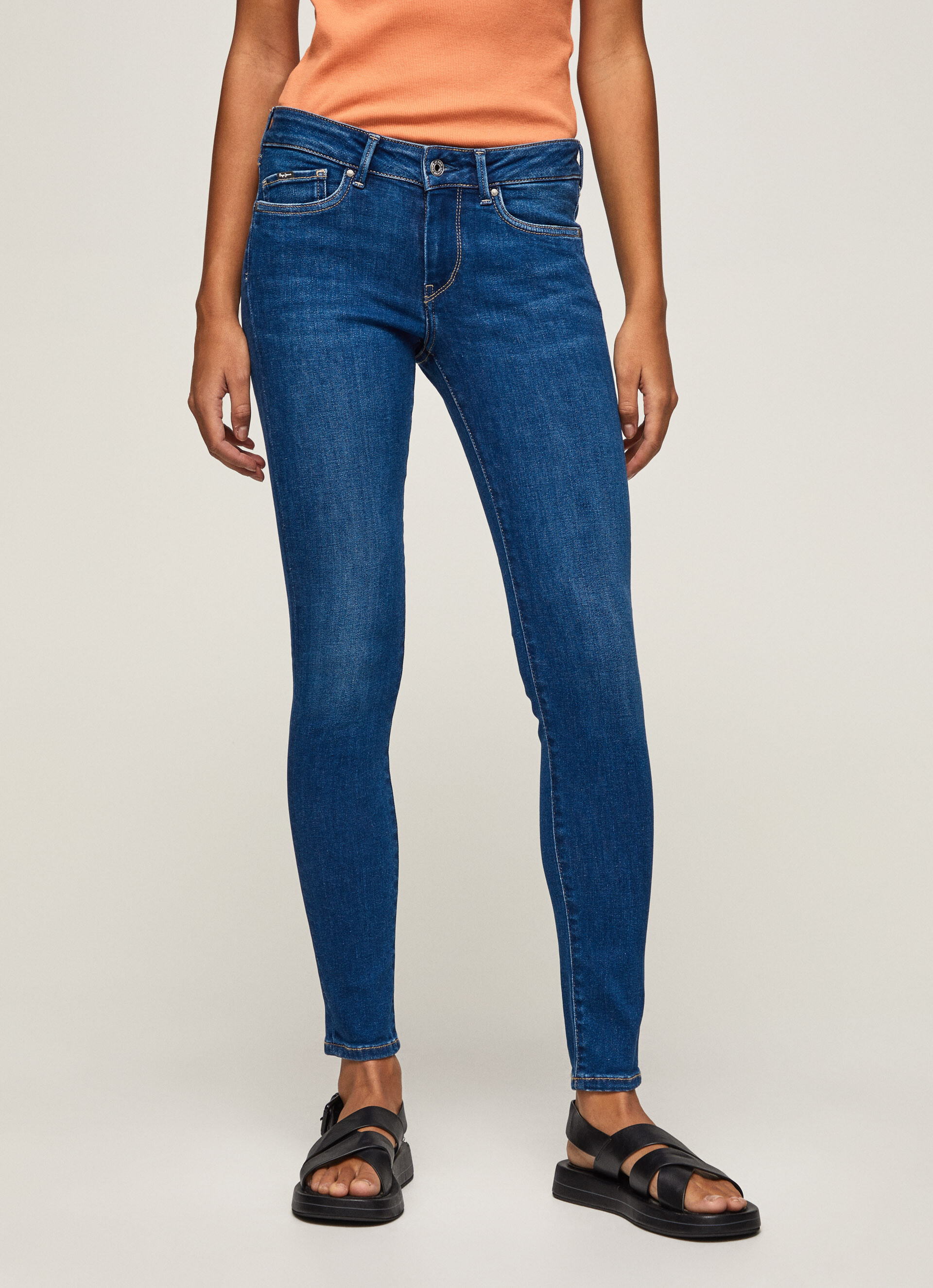 Pixie Midrise Skinny Fit Jeans | Pepe Jeans