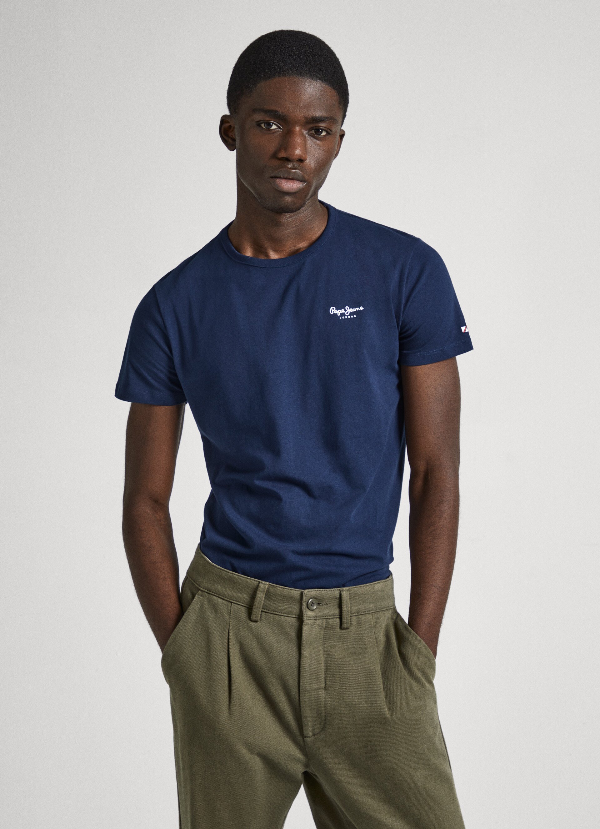 T-Shirt De Algodão Logo Estampado | Pepe Jeans