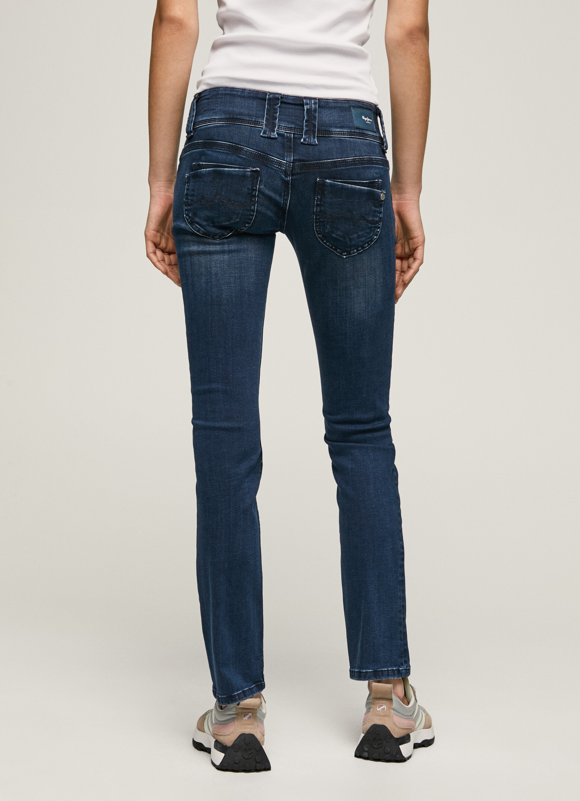 Venus Regular Fit Low-Rise Jeans | Pepe Jeans